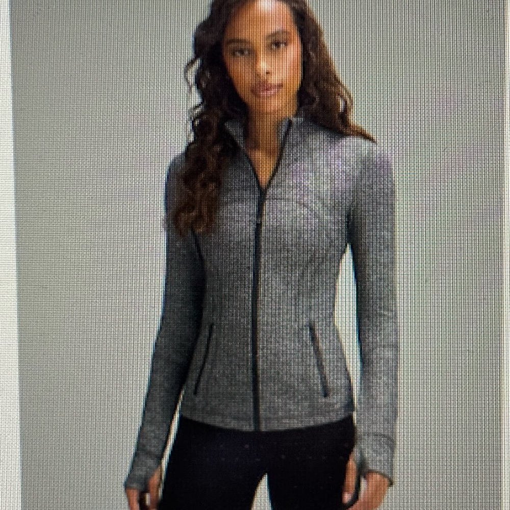 Lululemon Define Jacket size 18 Heathered Black